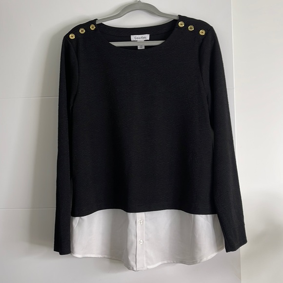 CALVIN KLEIN TOP BLOUSE FOR WOMEN - Picture 3 of 6